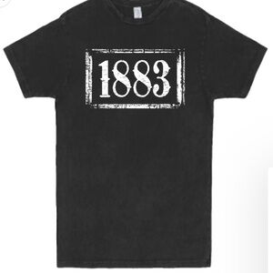 Yellowstone 1883 Paramount Black Graphic T-Shirt